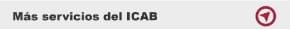 más servicios del ICAB