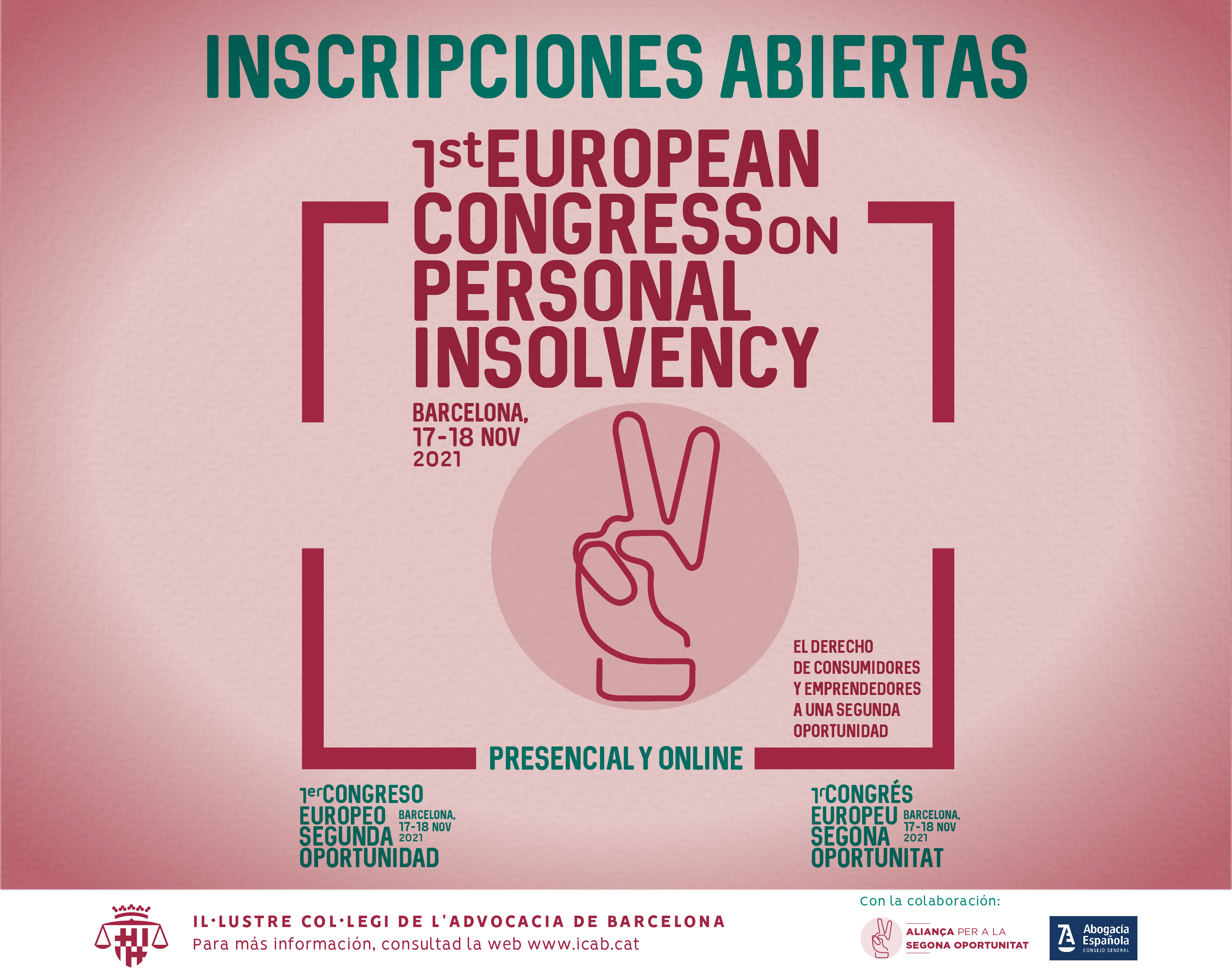 SLIDE 1er Congreso Europeo de Segunda Oportunidad