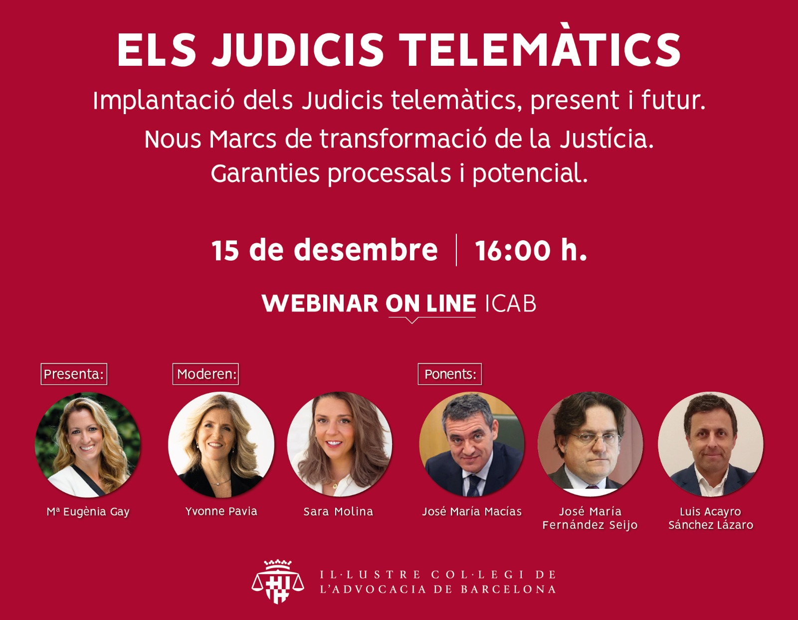 Webinar: Els Judicis telemàtics
