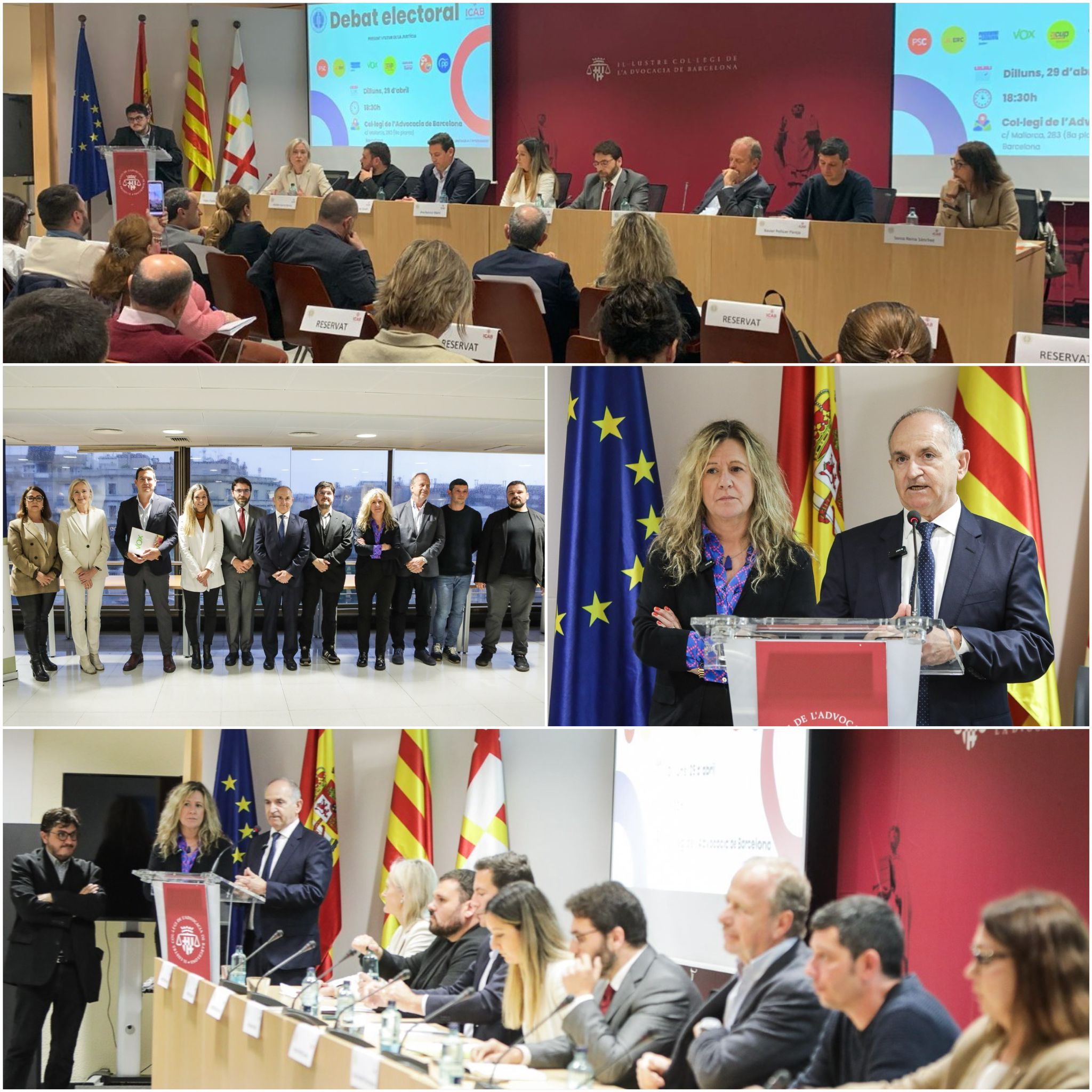 El ICAB acoge el debate electoral sobre el presente y el futuro de la ...