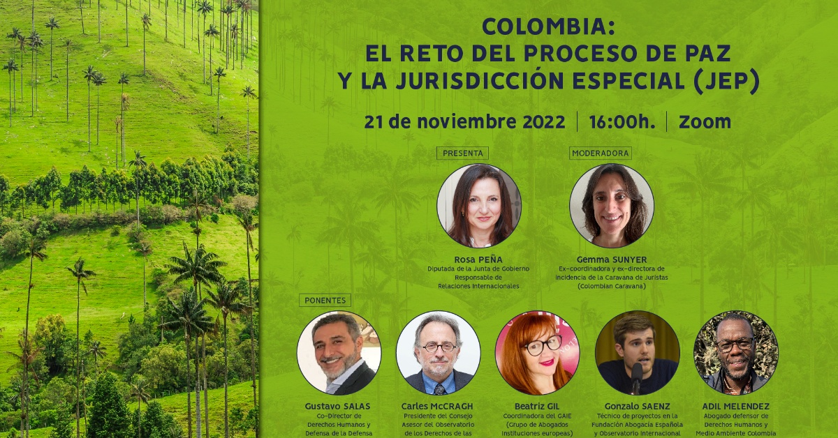 Colombia: El Reto del Proceso de Paz y la Jurisdicción Especial (JEP ...