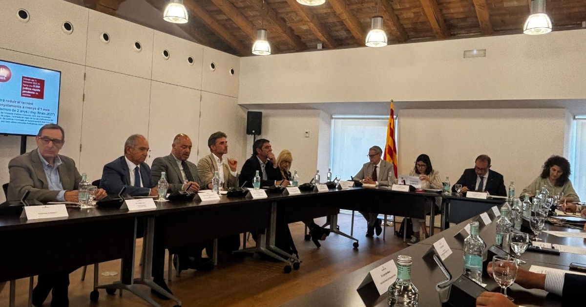 El decano representa al ICAB en la reunión sobre el plan de choque ...